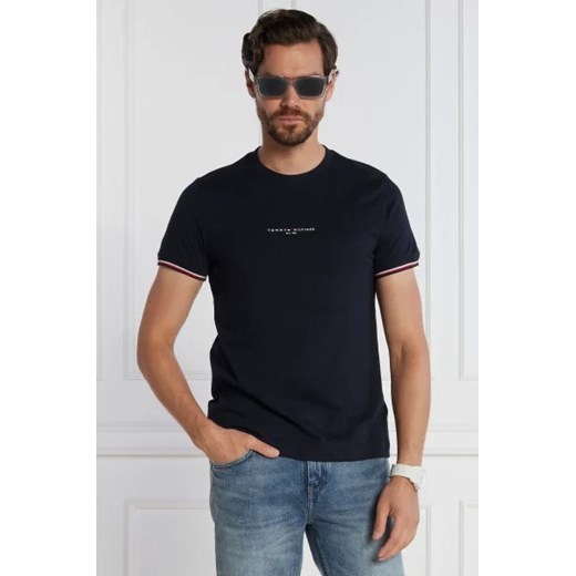Tommy Hilfiger T-shirt TOMMY LOGO TIPPED | Regular Fit Tommy Hilfiger XL Gomez Fashion Store wyprzedaż