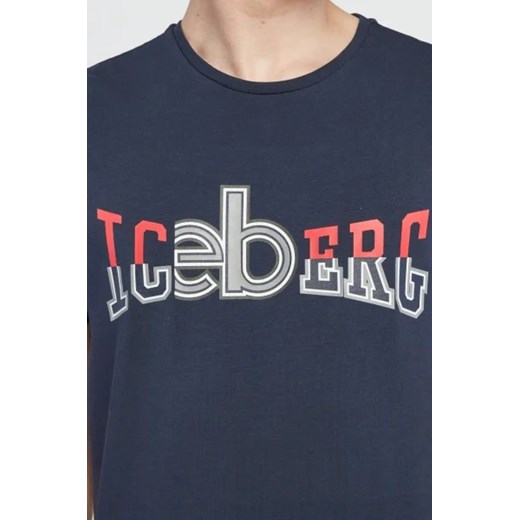 Iceberg T-shirt | Regular Fit Iceberg L okazja Gomez Fashion Store