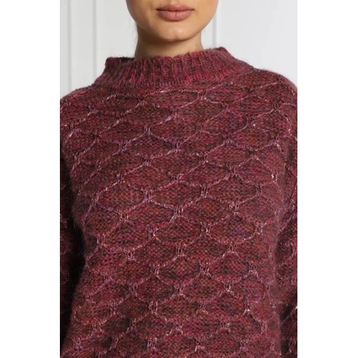 Pinko Sweter PLANTERS | z dodatkiem wełny Pinko XS Gomez Fashion Store okazja