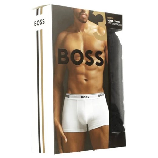 BOSS BLACK Bokserki 3-pack Trunk 3P Power L Gomez Fashion Store promocyjna cena