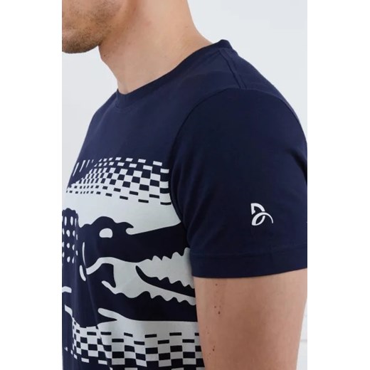 T-shirt męski Lacoste z krótkim rękawem
