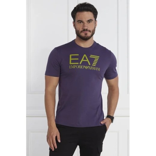 EA7 T-shirt | Regular Fit M promocyjna cena Gomez Fashion Store