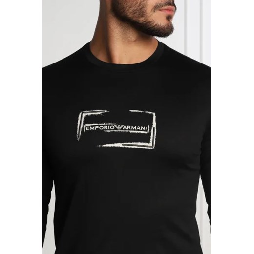 T-shirt męski Emporio Armani z długim rękawem