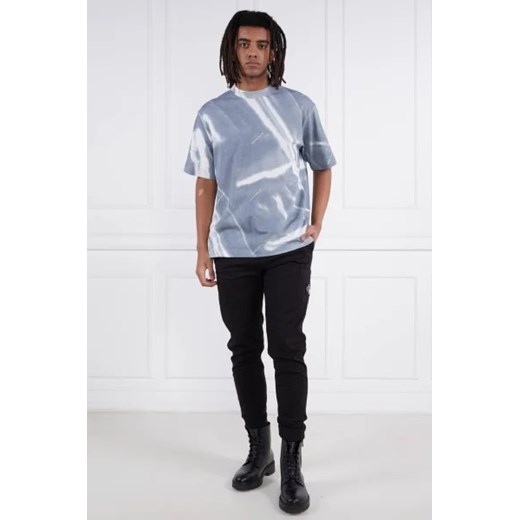 CALVIN KLEIN JEANS T-shirt MOTION BLUR AOP TEE | Relaxed fit XXL wyprzedaż Gomez Fashion Store