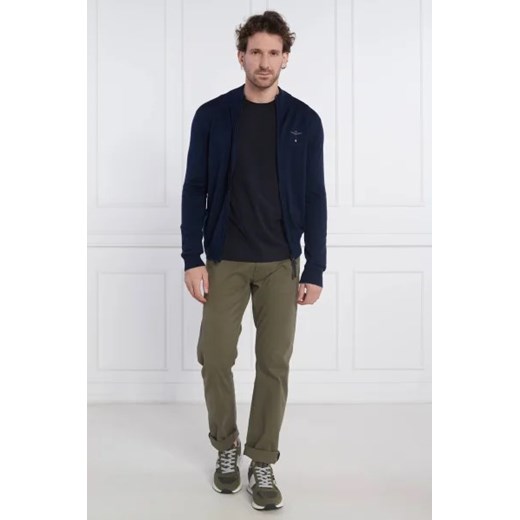 Aeronautica Militare Wełniany sweter | Regular Fit Aeronautica Militare M wyprzedaż Gomez Fashion Store