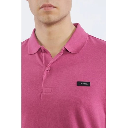T-shirt męski Calvin Klein różowy na wiosnę 