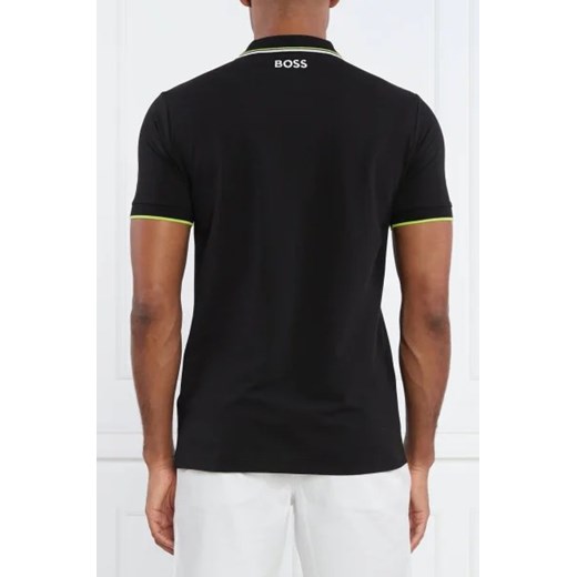 T-shirt męski BOSS HUGO czarny z krótkim rękawem