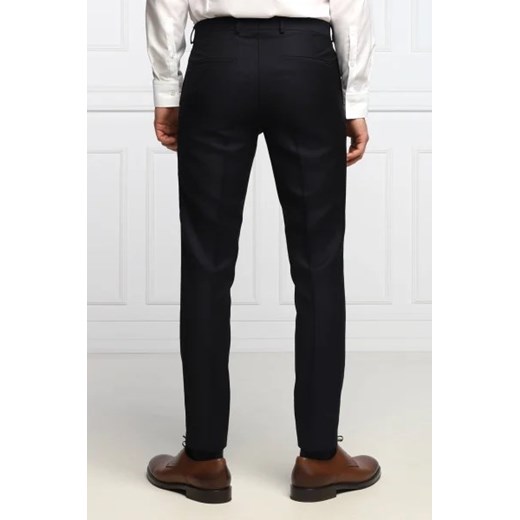 Oscar Jacobson Wełniane spodnie Denz | Slim Fit Oscar Jacobson 48 Gomez Fashion Store wyprzedaż