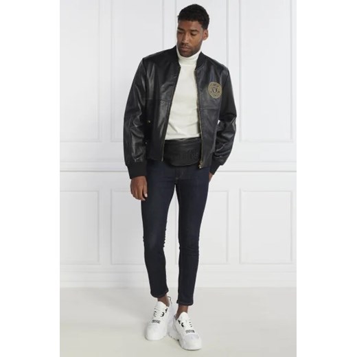 Versace Jeans Couture Skórzana kurtka bomber | Regular Fit 48 Gomez Fashion Store