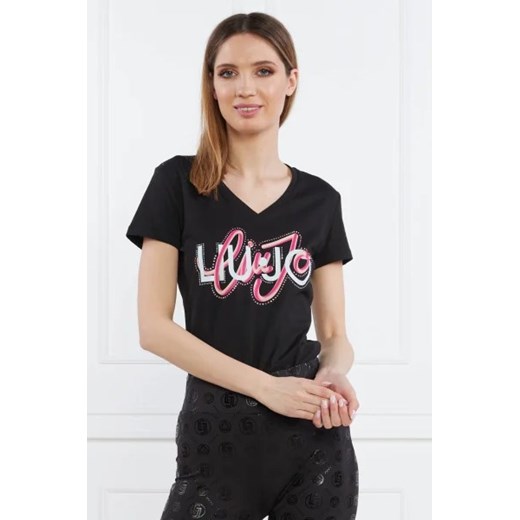 Liu Jo T-shirt | Slim Fit Liu Jo L okazja Gomez Fashion Store
