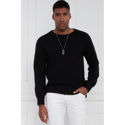 Les Hommes Sweter | Regular Fit | z dodatkiem wełny Les Hommes S wyprzedaż Gomez Fashion Store