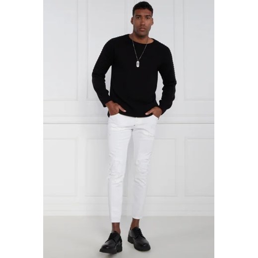 Les Hommes Sweter | Regular Fit | z dodatkiem wełny Les Hommes S Gomez Fashion Store wyprzedaż