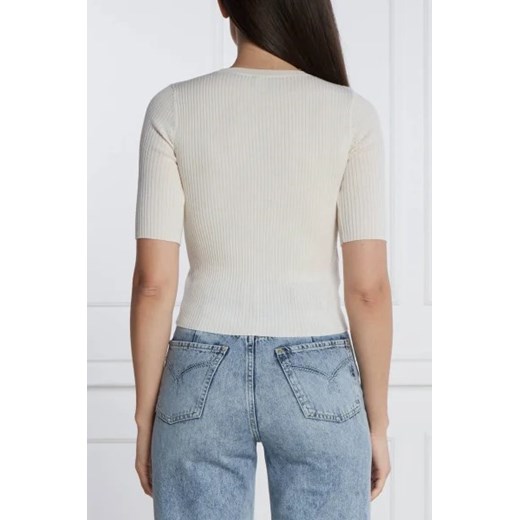 Pinko Wełniana bluzka | Slim Fit Pinko XL Gomez Fashion Store okazyjna cena