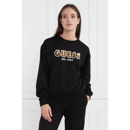 GUESS Bluza CN SHADED LOGO | Regular Fit Guess S Gomez Fashion Store