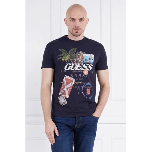 GUESS T-shirt | Regular Fit Guess M okazja Gomez Fashion Store