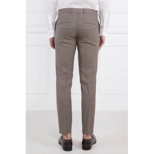Oscar Jacobson Wełniane spodnie Denz | Slim Fit Oscar Jacobson 56 Gomez Fashion Store