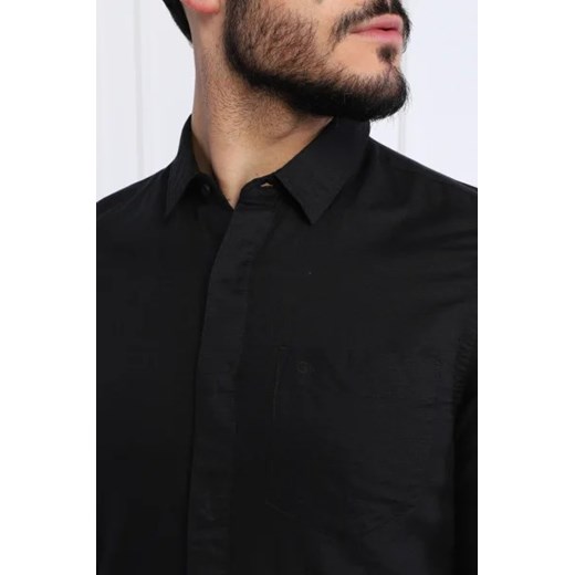Calvin Klein Lniana koszula | Slim Fit Calvin Klein S okazja Gomez Fashion Store