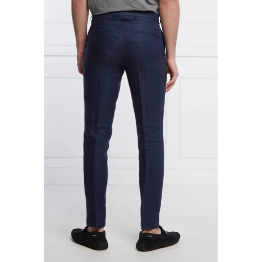 Oscar Jacobson Lniane spodnie Denz | Regular Fit Oscar Jacobson 50 wyprzedaż Gomez Fashion Store