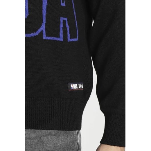 BOSS ORANGE Sweter BOSS X NBA | Regular Fit | z dodatkiem wełny XL wyprzedaż Gomez Fashion Store