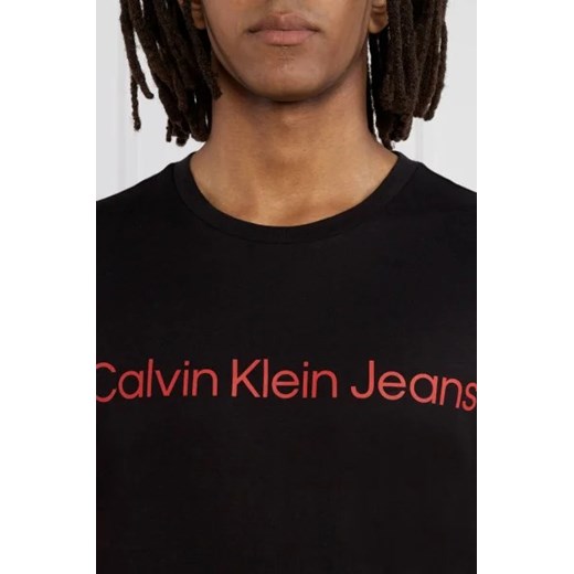 CALVIN KLEIN JEANS T-shirt | Slim Fit M promocyjna cena Gomez Fashion Store