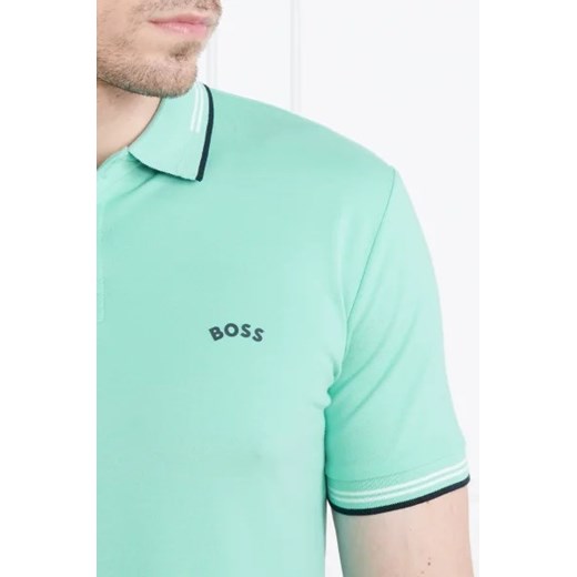 BOSS GREEN Polo Paul Curved | Slim Fit | stretch XXXL wyprzedaż Gomez Fashion Store