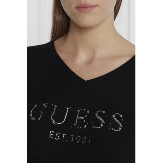Sweter damski Guess z elastanu