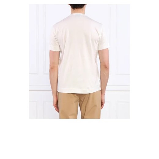 T-shirt męski biały Emporio Armani z krótkim rękawem 