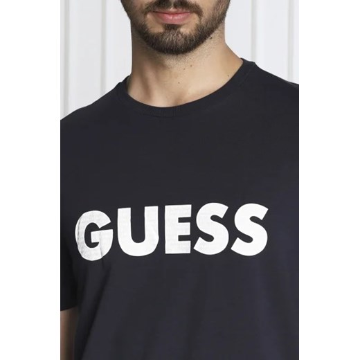 GUESS T-shirt LABYRINTH | Slim Fit Guess M okazja Gomez Fashion Store
