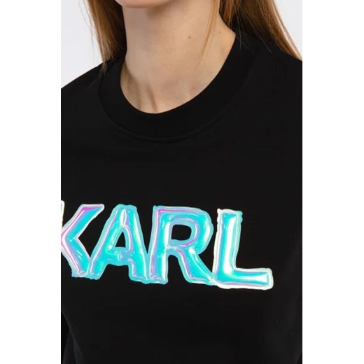 Karl Lagerfeld Bluza | Regular Fit Karl Lagerfeld L okazja Gomez Fashion Store