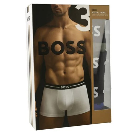 BOSS Bokserki 3-pack Trunk 3P Bold Design S Gomez Fashion Store