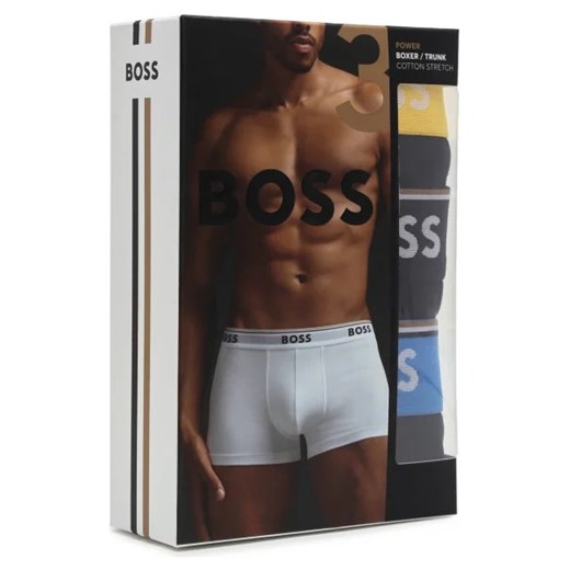 BOSS Bokserki 3-pack Trunk 3P Power S Gomez Fashion Store