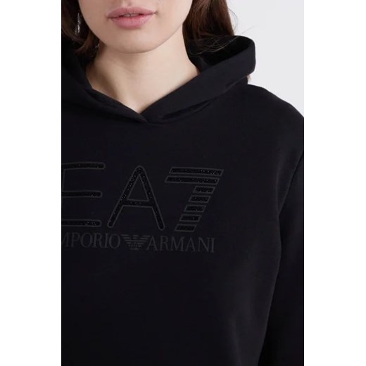 Bluza damska Emporio Armani z napisami bawełniana