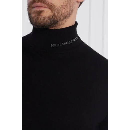 Sweter męski Karl Lagerfeld jedwabny