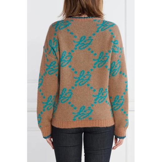 Sweter damski Liu Jo z poliamidu jesienny