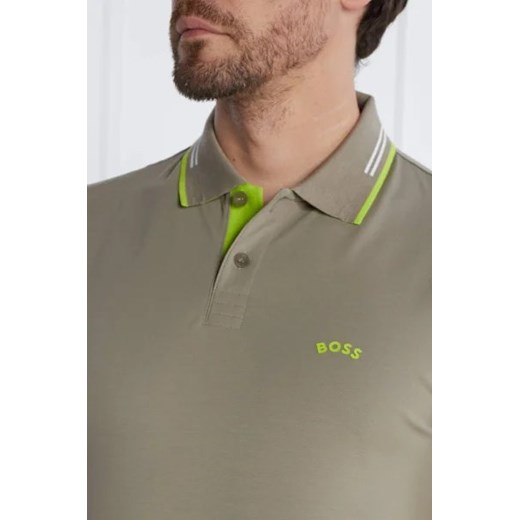 BOSS GREEN Polo Paul Curved | Slim Fit | stretch XL okazja Gomez Fashion Store