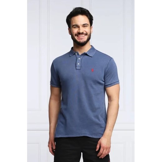 T-shirt męski Polo Ralph Lauren granatowy