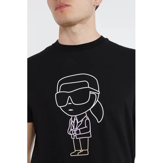 T-shirt męski Karl Lagerfeld z krótkimi rękawami 