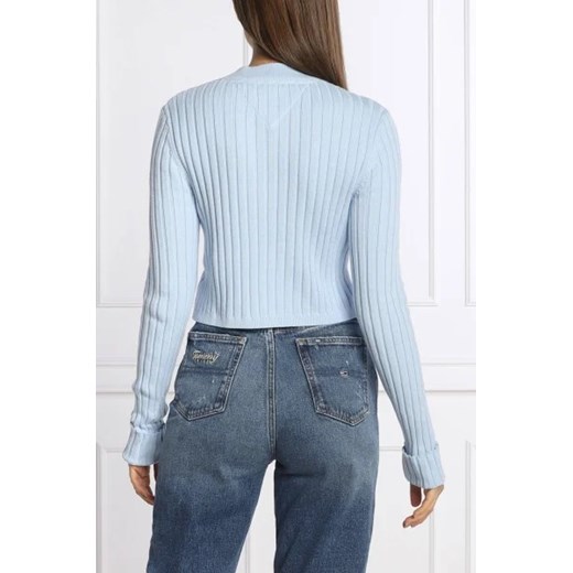 Tommy Jeans Sweter | Cropped Fit Tommy Jeans XS wyprzedaż Gomez Fashion Store