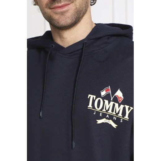 Tommy Jeans Bluza SKATER PREP BACK | Relaxed fit Tommy Jeans M wyprzedaż Gomez Fashion Store