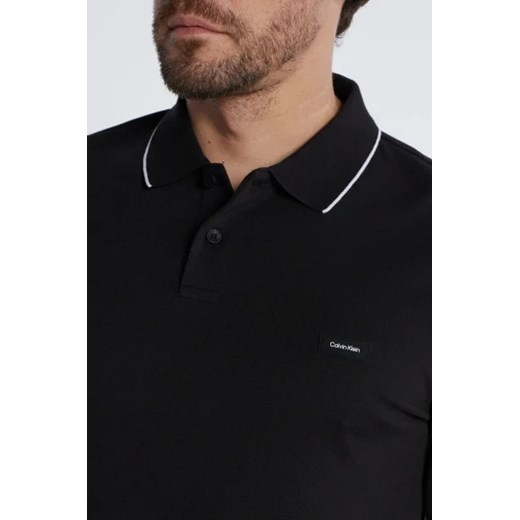 Calvin Klein Polo TIPPING | Slim Fit | stretch pique Calvin Klein S Gomez Fashion Store okazja