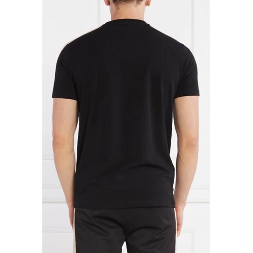 T-shirt męski czarny Karl Lagerfeld z krótkim rękawem
