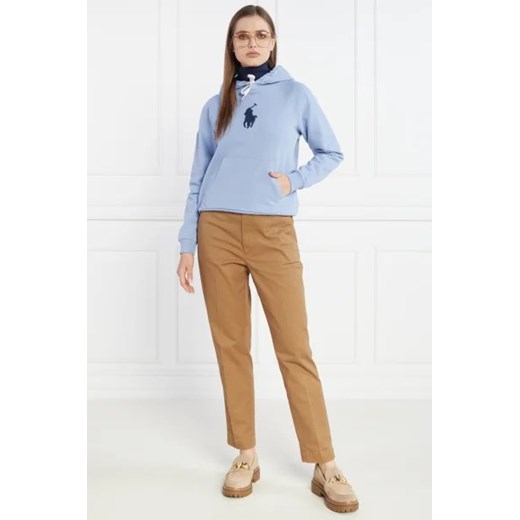 Bluza damska Polo Ralph Lauren niebieska jesienna 