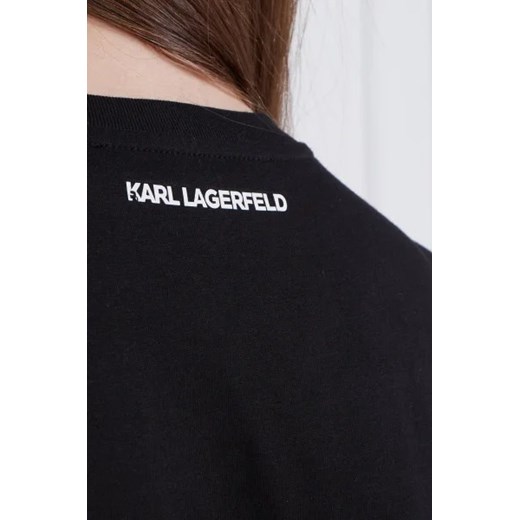 Karl Lagerfeld T-shirt ikonik 2.0 | Regular Fit Karl Lagerfeld XL okazja Gomez Fashion Store