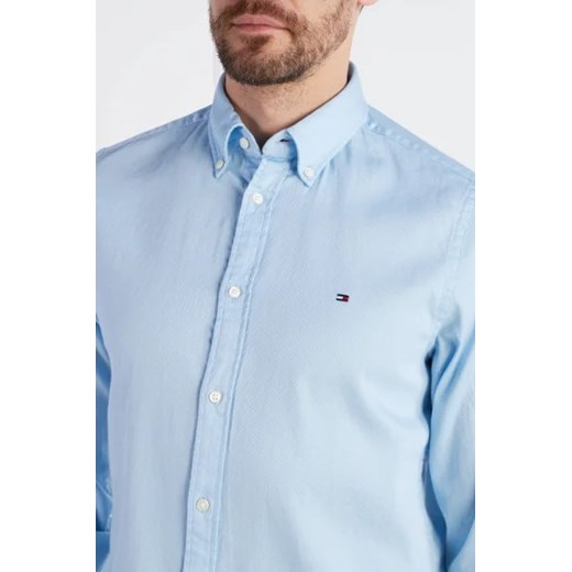 Koszula męska Tommy Hilfiger casual z długim rękawem