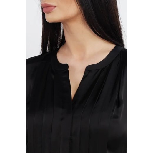 Czarna sukienka The Kooples z wiskozy