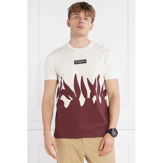 Iceberg T-shirt | Regular Fit Iceberg L okazja Gomez Fashion Store