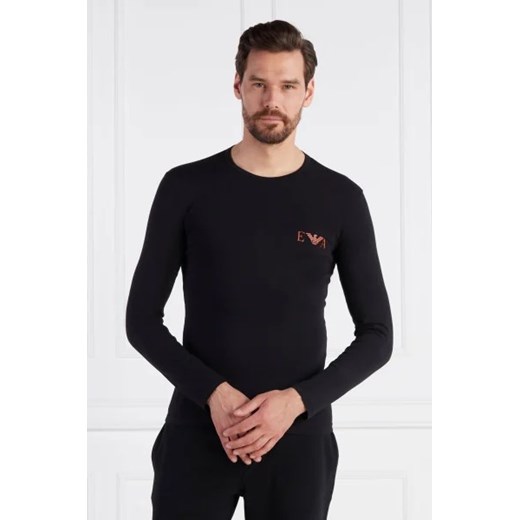 T-shirt męski Emporio Armani z długim rękawem