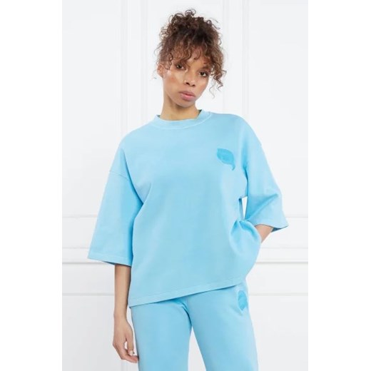 Karl Lagerfeld Bluza ikonik 2.0 tonal | Relaxed fit Karl Lagerfeld L wyprzedaż Gomez Fashion Store
