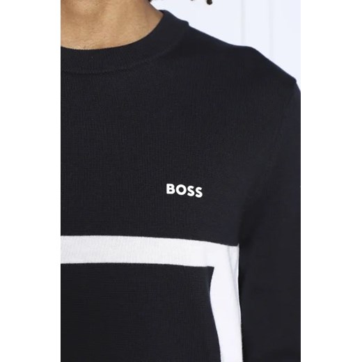 BOSS GREEN Sweter Reloko | Regular Fit | z dodatkiem wełny M Gomez Fashion Store