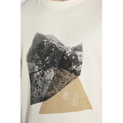 T-shirt męski BOSS HUGO z krótkimi rękawami z nadrukami